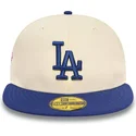 gorra-plana-beige-y-azul-ajustada-59fifty-team-colour-de-los-angeles-dodgers-mlb-de-new-era