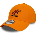 gorra-curva-naranja-ajustable-9forty-hot-dog-character-de-new-era