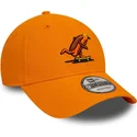 gorra-curva-naranja-ajustable-9forty-hot-dog-character-de-new-era