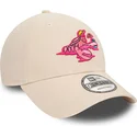 gorra-curva-beige-ajustable-9forty-crab-character-de-new-era