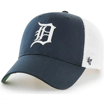 47 Brand Detroit Tigers MLB MVP Branson Navy Blue Trucker Hat