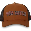 gorra-trucker-marron-stud-n-de-von-dutch