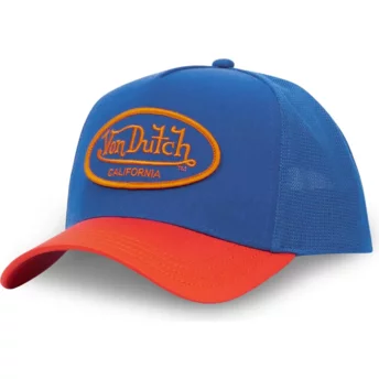Von Dutch BLOR CT Blue and Red Trucker Hat
