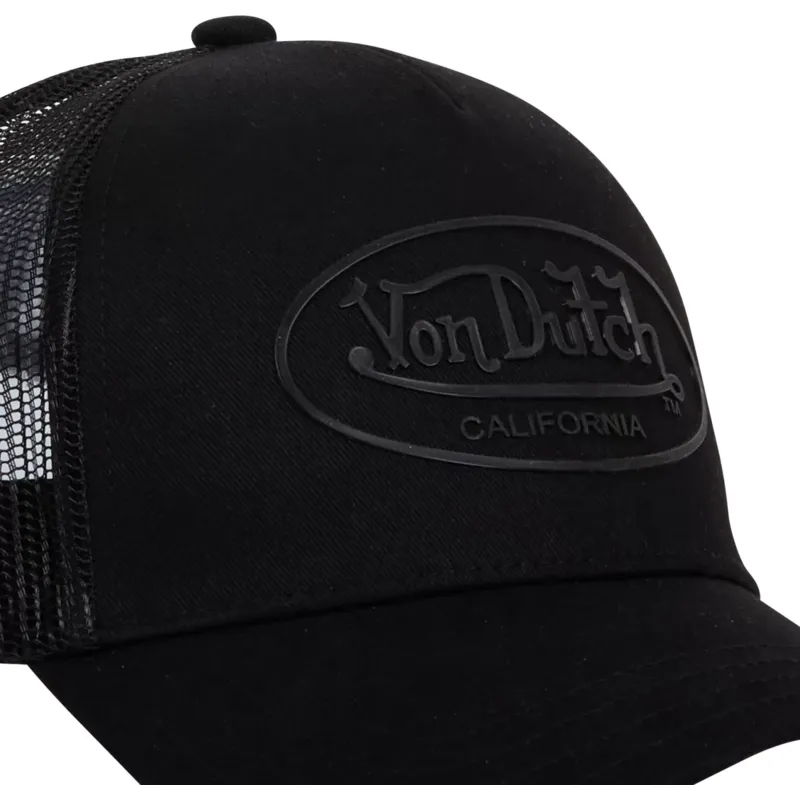 svart-trucker-keps-log01-fran-von-dutch