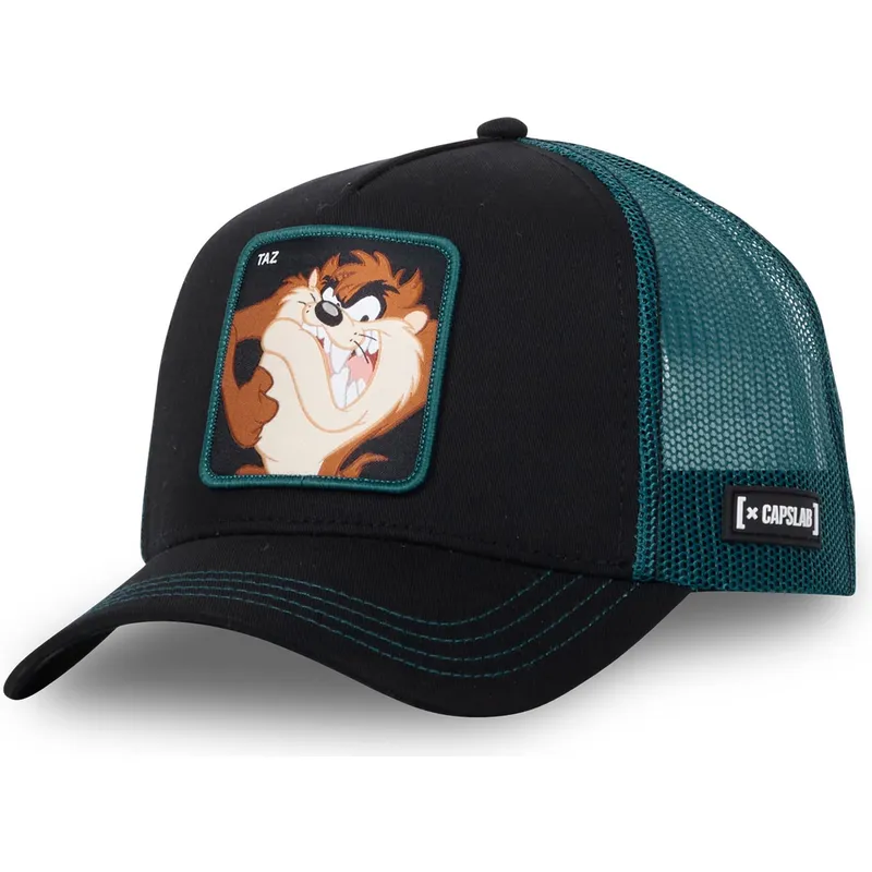 casquette-trucker-noire-et-bleue-diable-tasmanie-taz1-ct-looney-tunes-capslab