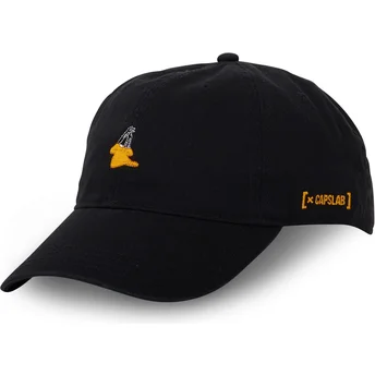 Schwarze verstellbare Curved Cap Daffy Duck DAF Looney Tunes von Capslab