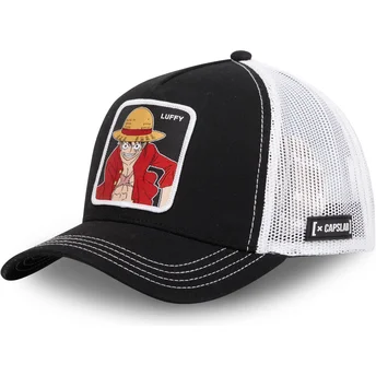 Καπέλο trucker μαύρο και άσπρο Monkey D. Luffy MON1 One Piece από Capslab
