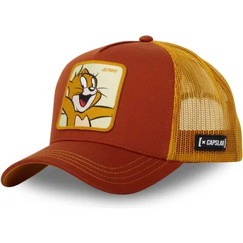 Gorra trucker marrón Jerry JER CT Looney Tunes de Capslab