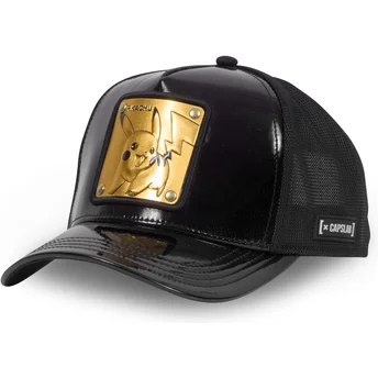 Gorra trucker negra Pikachu PIK2 Pokémon de Capslab