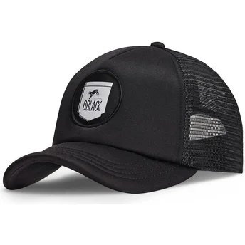 Καπέλο μαύρο trucker Classic της Oblack