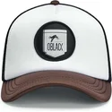 oblack-classic-trucker-kappe-in-weiss-schwarz-und-braun