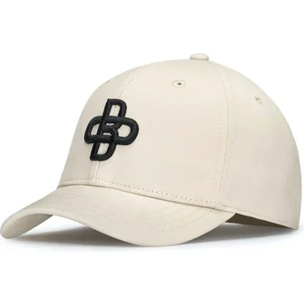 Gorra curva beige ajustable Baseball Peach de Oblack