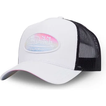 Καπέλο trucker άσπρο και μαύρο PASTEL WHI από Von Dutch