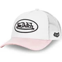 biala-i-rozowa-czapka-trucker-shiny-p-od-von-dutch