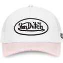 casquette-trucker-blanche-et-rose-shiny-p-von-dutch