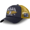 trucker-cap-grau-und-gelb-crew14-von-von-dutch