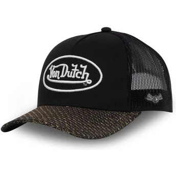Schwarze Trucker-Kappe SHINY NR von Von Dutch