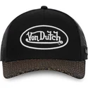 casquette-trucker-noire-shiny-nr-von-dutch