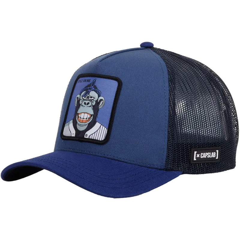 casquette-trucker-bleue-marine-eyez-on-me-gor8-monkey-business-capslab