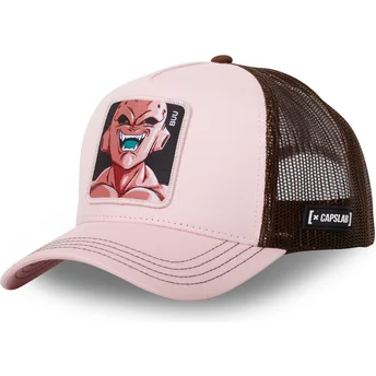 Gorra trucker rosa Kid Buu BUU CT Dragon Ball de Capslab