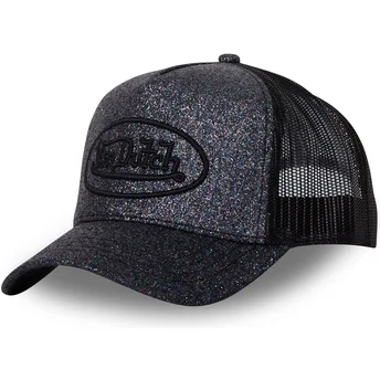 Μαύρο καπέλο trucker GLITTER NR της Von Dutch