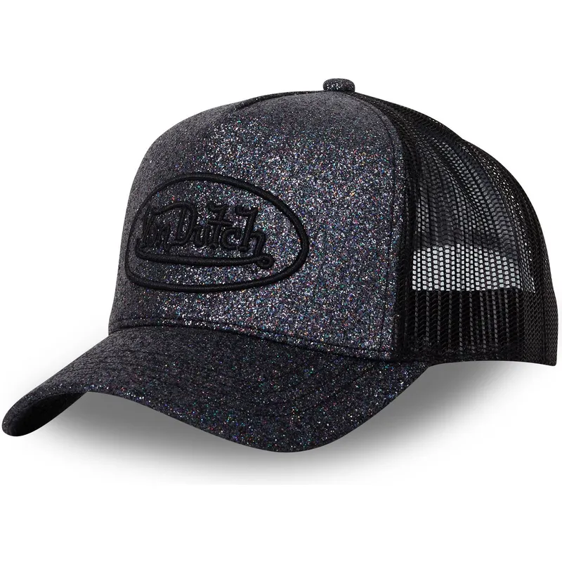 von-dutch-glitter-nr-black-trucker-hat