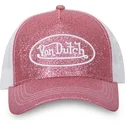 gorra-trucker-rosa-y-blanca-glitter-p-de-von-dutch