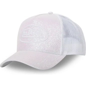 Vit trucker-keps GLITTER W från Von Dutch
