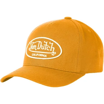 Gorra curva marrón ajustable LOF C3 de Von Dutch