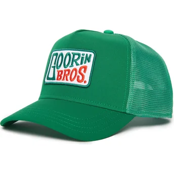 Gorra trucker verde BUBBLIN DEWD Supercharged The Farm de Goorin Bros.