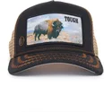 czapka-trucker-czarna-i-bezowa-bawol-tough-model-no-70u9h-rodeo-the-farm-od-goorin-bros