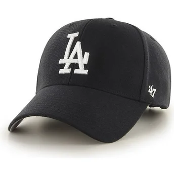 Καπέλο με καμπύλο γείσο σε μαύρο χρώμα Los Angeles Dodgers MLB από 47 Brand