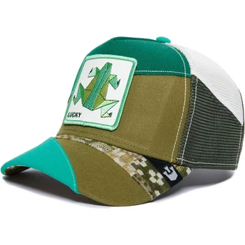 Gorra trucker verde rana Lucky Good Luck Farmigami The Farm de Goorin Bros.