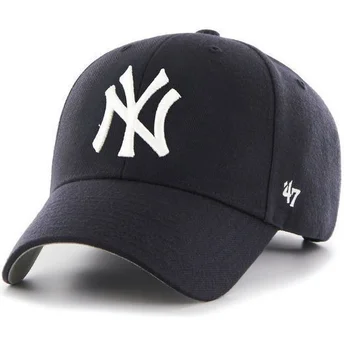 Gebogene marineblaue Kappe der New York Yankees MLB von 47 Brand