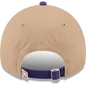 verstellbare-braun-violette-9twenty-draft-2024-kappe-der-los-angeles-lakers-nba-von-new-era