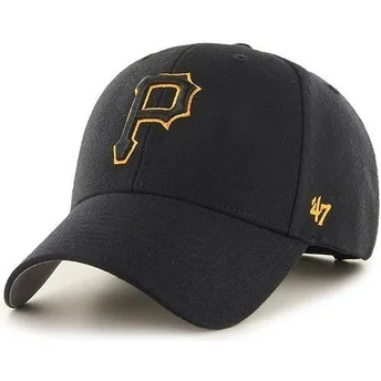 Καπέλο μαύρο με καμπύλη Pittsburgh Pirates MLB από 47 Brand