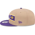 brun-och-lila-platt-keps-snapback-9fifty-draft-2024-fran-los-angeles-lakers-nba-av-new-era