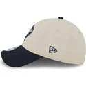 casquette-courbee-beige-et-bleue-marine-snapback-all-star-game-9forty-stretch-snap-fan-pack-mlb-new-era