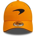 gorra-curva-naranja-y-gris-snapback-9forty-de-mclaren-racing-formula-1-de-new-era