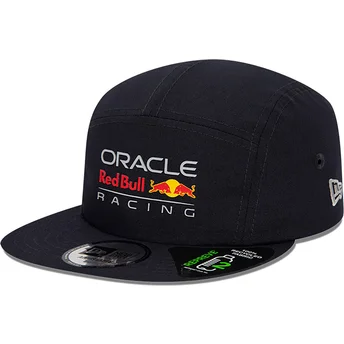 Gorra plana azul marino ajustable Camper REPREVE de Red Bull Racing Formula 1 de New Era