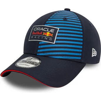 Casquette courbée bleue marine snapback 9FORTY Red Bull Racing Formula 1 New Era