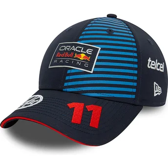 Καπέλο καμπύλο μπλε σκούρο snapback Sergio Perez 9FORTY της Red Bull Racing Formula 1 από την New Era