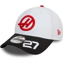 casquette-courbee-blanche-et-noire-snapback-nico-hulkenberg-9forty-haas-f1-team-formula-1-new-era