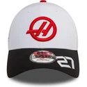 weisse-und-schwarze-gebogene-snapback-kappe-nico-hulkenberg-9forty-von-haas-f1-team-formula-1-von-new-era