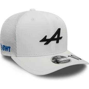 Λευκό καπέλο trucker Pierre Gasly 9FIFTY Original Fit της Alpine F1 Team Formula 1 της New Era
