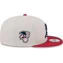 casquette-plate-beige-et-rouge-snapback-9fifty-4th-of-july-oakland-athletics-mlb-new-era