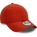 casquette-courbee-rouge-ajustable-avec-logo-dore-9forty-flawless-new-york-yankees-mlb-new-era