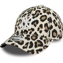 casquette-courbee-leopard-ajustable-pour-femme-9forty-new-york-yankees-mlb-new-era