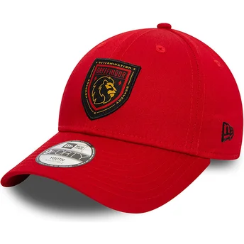 Gorra curva roja snapback para niño de Gryffindor Harry Potter de New Era