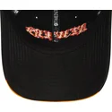 verstellbare-9twenty-race-flame-kappe-in-schwarz-und-orange-von-new-era